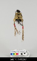 藏品(布袋戲盔帽-散髮冠)的圖片